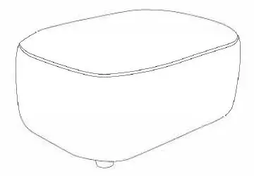 URBAN OUTFITTERS Castella Ottoman Sold Out