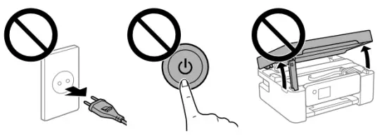 EPSON WF 2820 Printer - botton