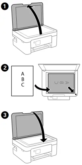 EPSON WF 2820 Printer - copying