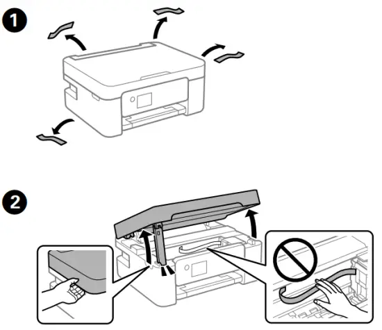EPSON WF 2820 Printer - initial
