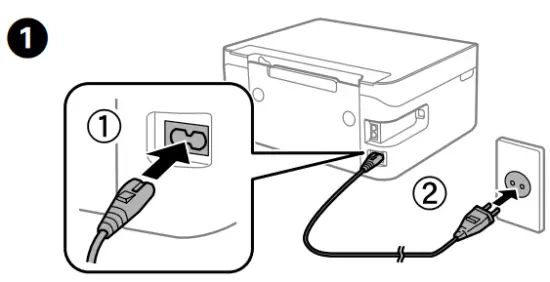 EPSON WF 2820 Printer - turning