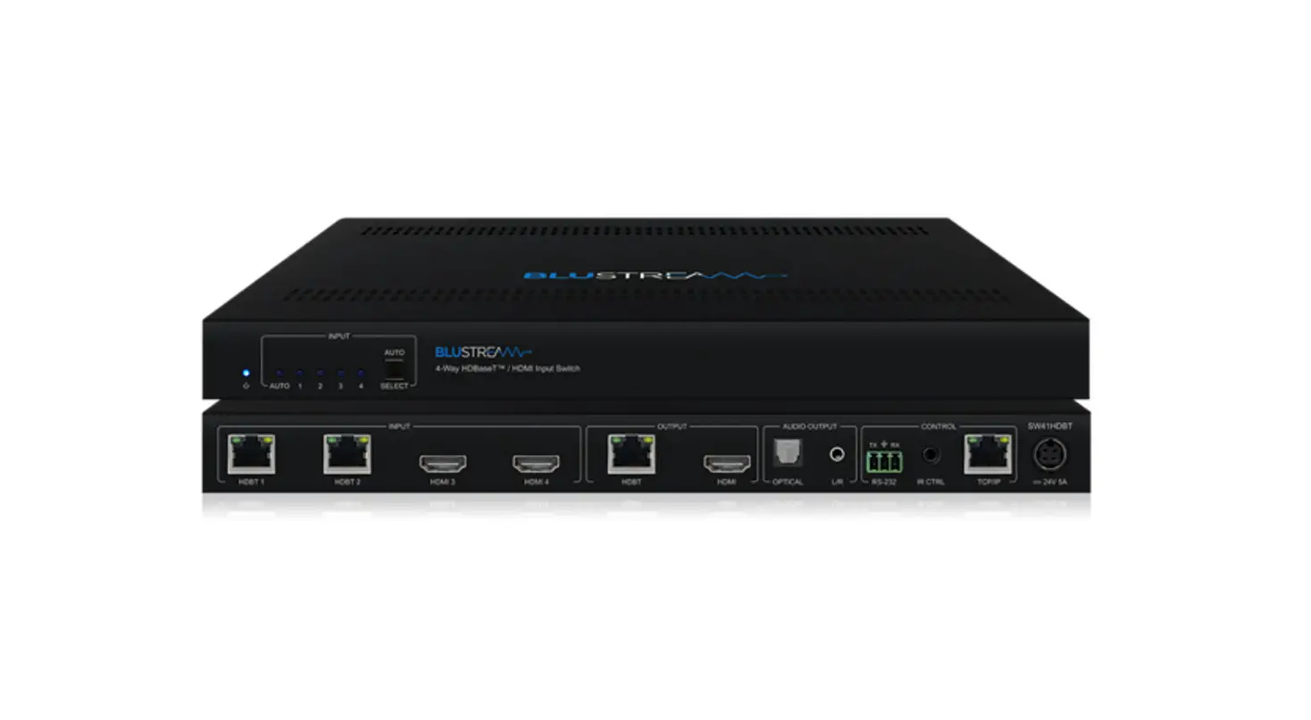 Blustream Sw41hdbt Hdbaset Switch User Manual