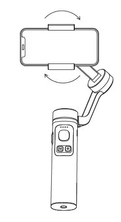 Baseus-BC02-Smartphone-Handheld-Folding-Gimbal-Stabilizer-10