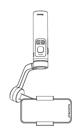 Baseus-BC02-Smartphone-Handheld-Folding-Gimbal-Stabilizer-9