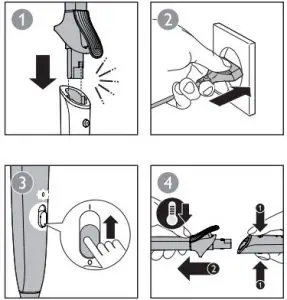 a close up of a device