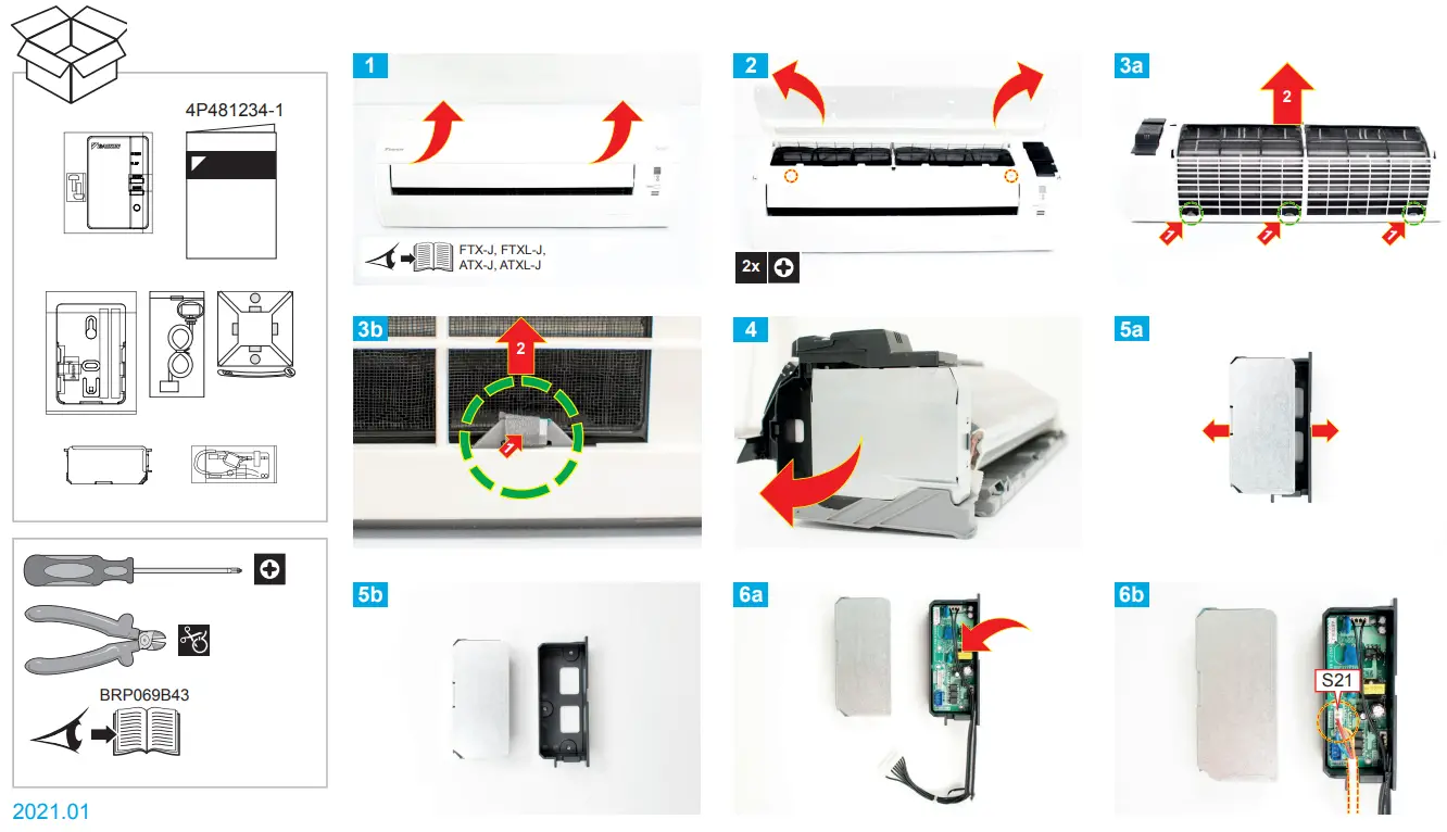 DIAKIN BRP069B43 Remote Control Wi-Fi Adapter - fig 7