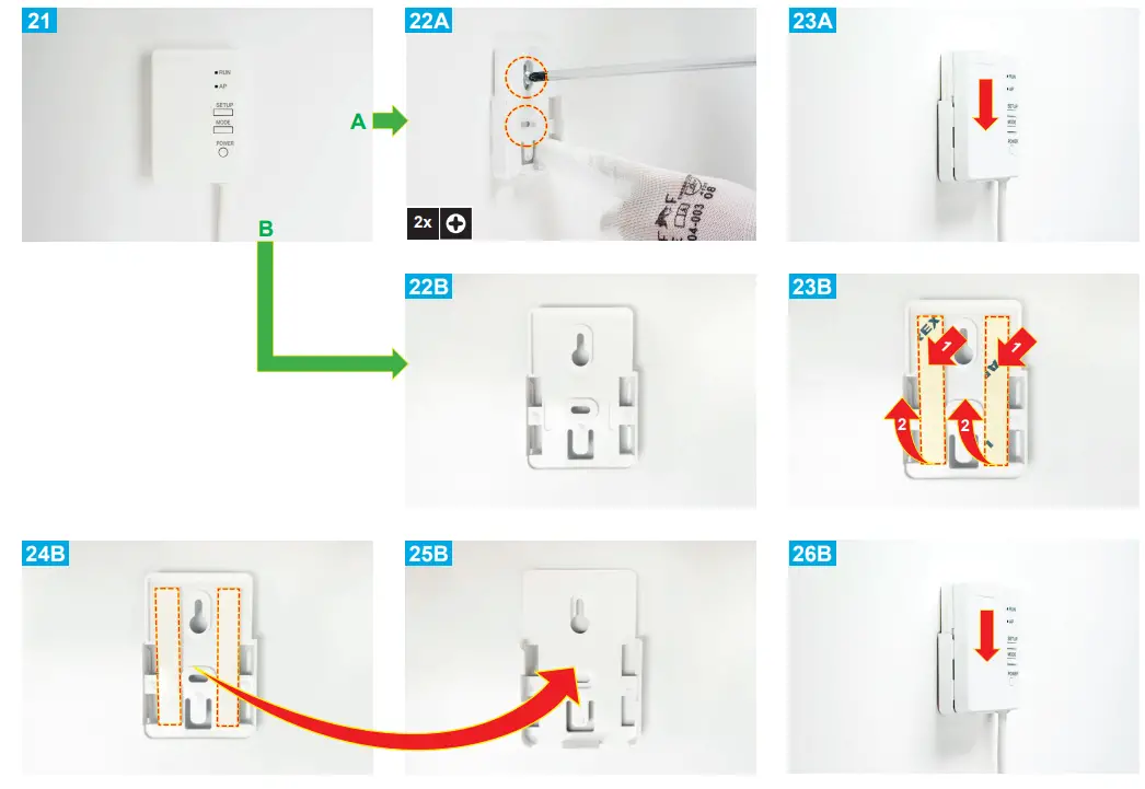 DIAKIN BRP069B43 Remote Control Wi-Fi Adapter - fig 8