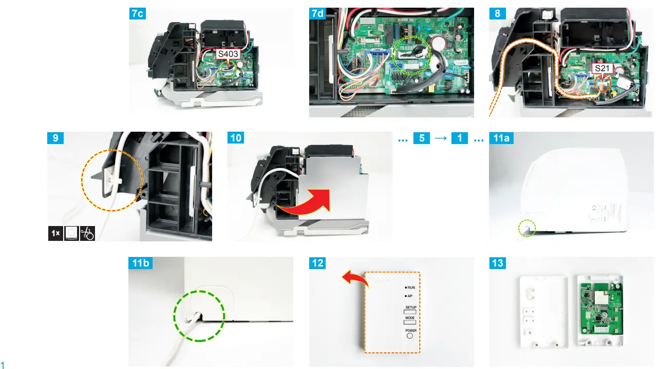 DIAKIN BRP069B43 Remote Control Wi-Fi Adapter - fig