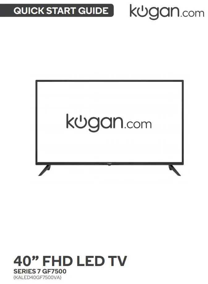 kogan 40” FHD LED TV