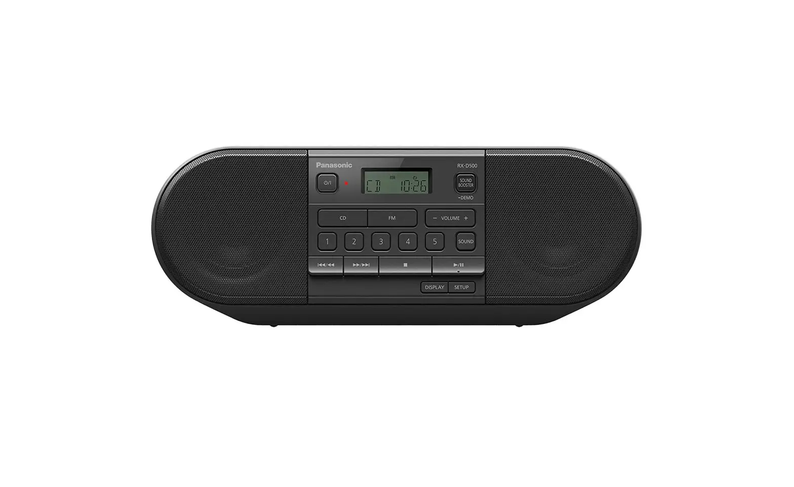 Panasonic Rx-d500 Portable Stereo Cd System Instruction Manual
