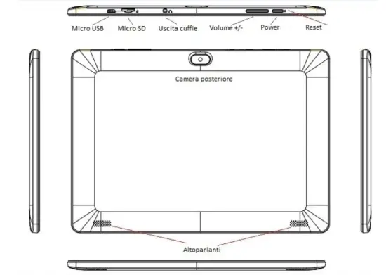 Majestic TAB 714 Tablet PC Android 9 0 Pie - Description