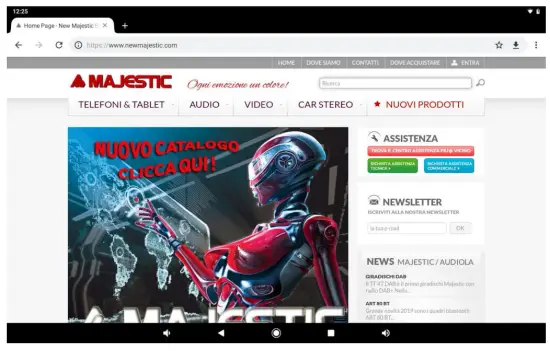 Majestic TAB 714 Tablet PC Android 9 0 Pie - Web