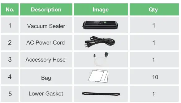 Megawise VS6621 Vacuum Sealer Machine 8