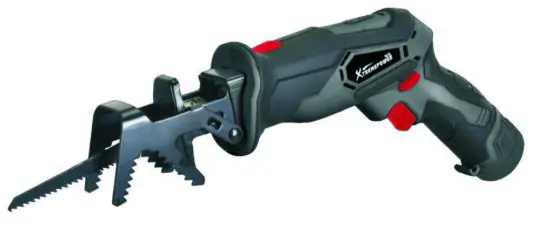 XTREMEPOWERUS 47521 12-Volt Variable Speed Cordless Reciprocating Saw