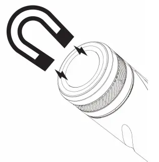 Strong magnetic tail