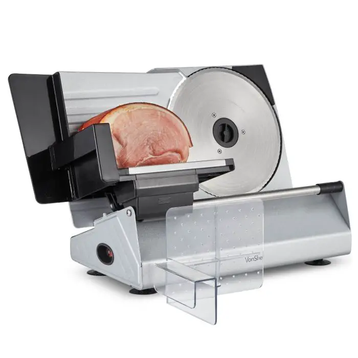 VonHaus-200007-Stainless-Steel-Meat-Slicer-PRODUCT