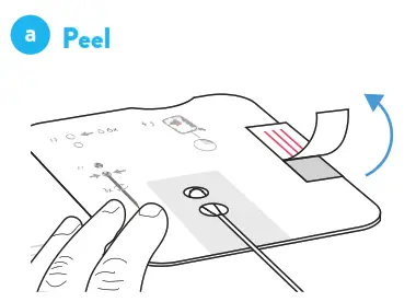 Abbott BinaxNOW COVID 19 Antigen Self Test - adhesivej