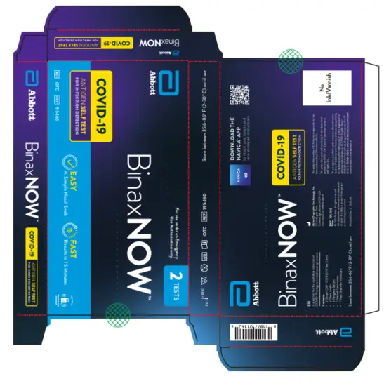 Abbott BinaxNOW COVID 19 Antigen Self Test - fig