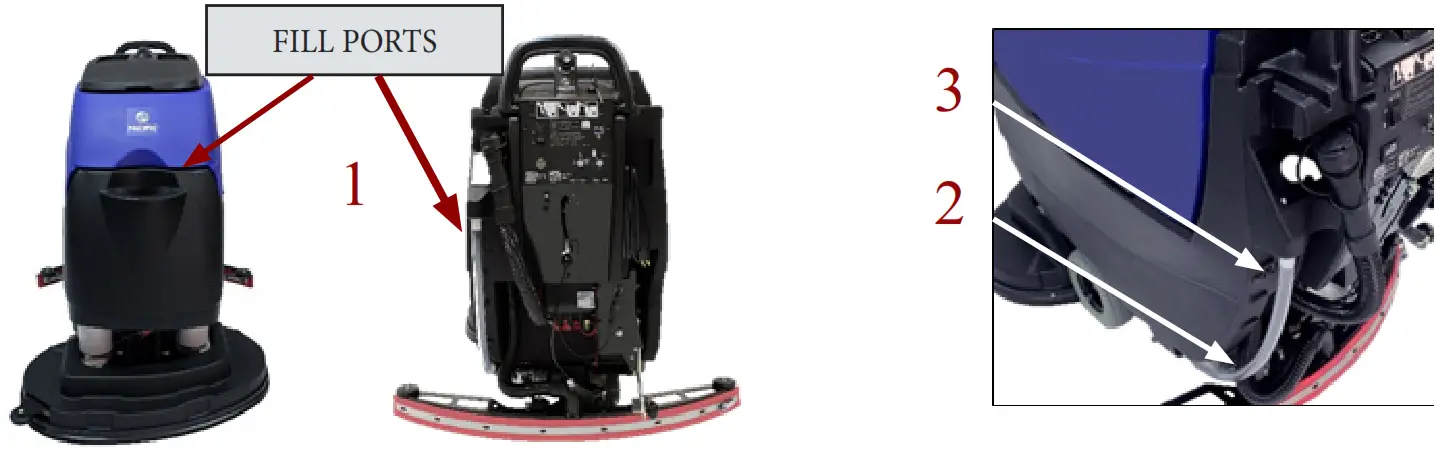 PACIFIC S 32 22 Gallon Mid Size Autoscrubber - Fig 26