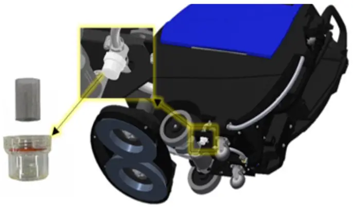 PACIFIC S 32 22 Gallon Mid Size Autoscrubber - Fig 29