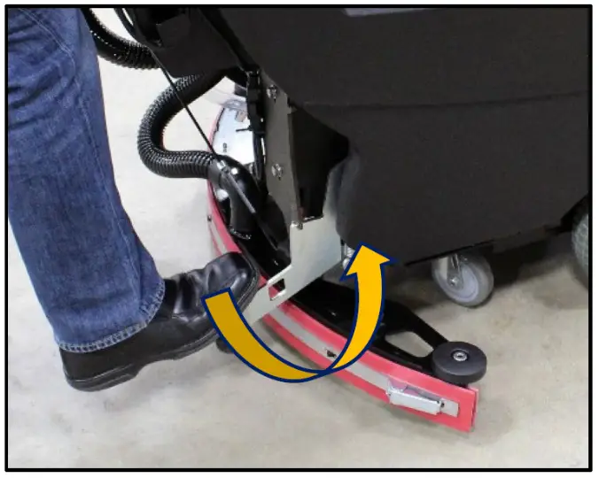 PACIFIC S 32 22 Gallon Mid Size Autoscrubber - Fig 30