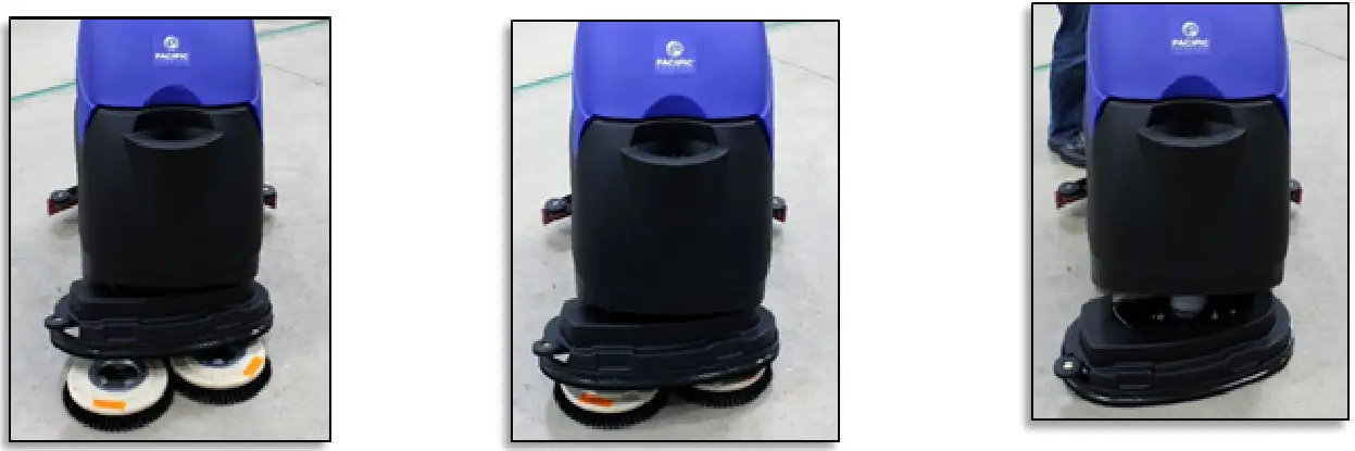 PACIFIC S 32 22 Gallon Mid Size Autoscrubber - Fig 35