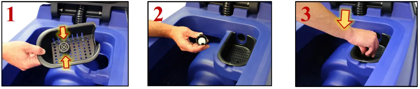 PACIFIC S 32 22 Gallon Mid Size Autoscrubber - Fig 37