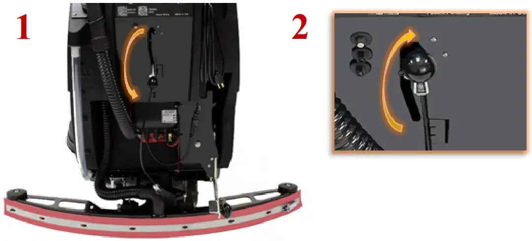 PACIFIC S 32 22 Gallon Mid Size Autoscrubber - Fig 39