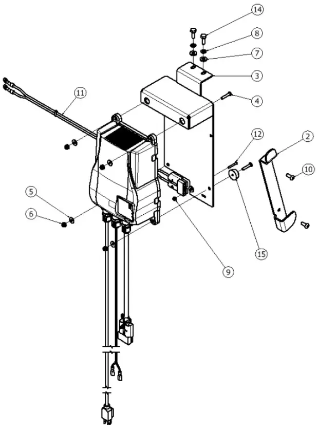 PACIFIC S 32 22 Gallon Mid Size Autoscrubber - Fig 45