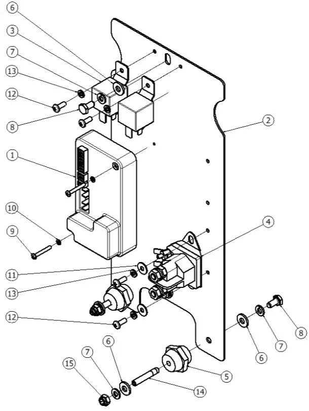 PACIFIC S 32 22 Gallon Mid Size Autoscrubber - Fig 50