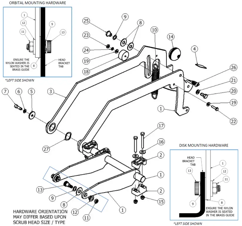 PACIFIC S 32 22 Gallon Mid Size Autoscrubber - Fig 55