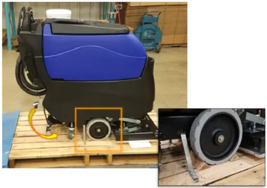 PACIFIC S 32 22 Gallon Mid Size Autoscrubber - Fig