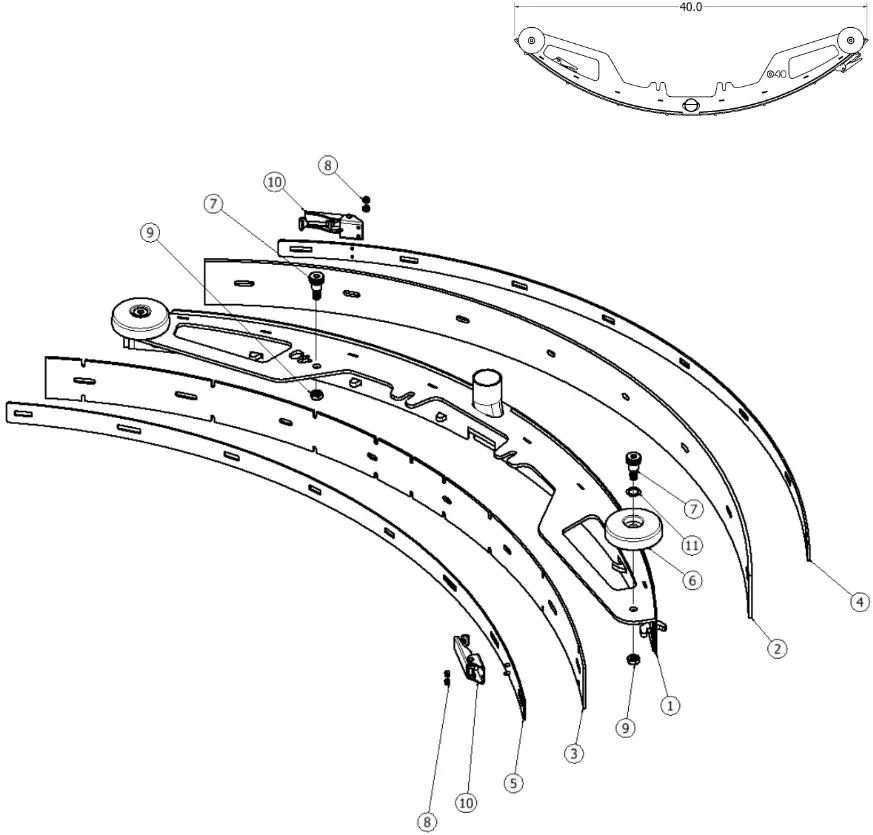 PACIFIC S 32 22 Gallon Mid Size Autoscrubber - Fig 60