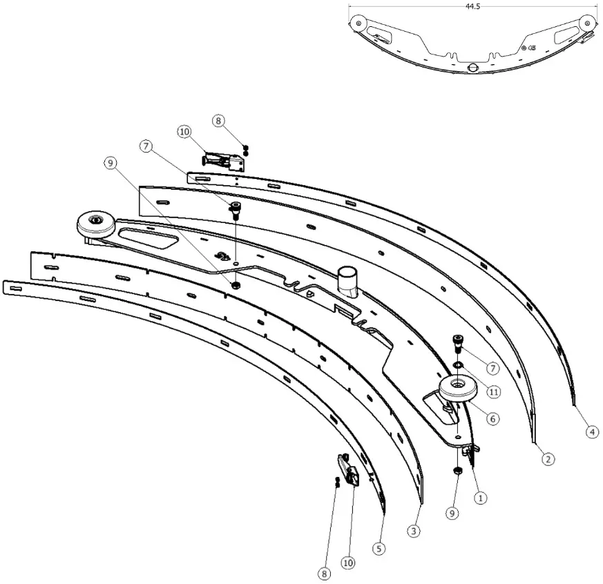 PACIFIC S 32 22 Gallon Mid Size Autoscrubber - Fig 61