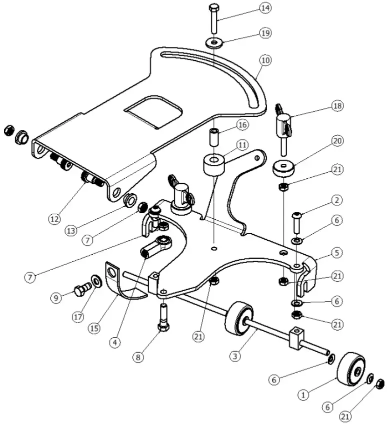 PACIFIC S 32 22 Gallon Mid Size Autoscrubber - Fig 62