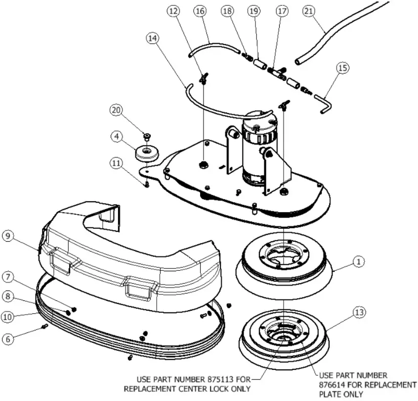 PACIFIC S 32 22 Gallon Mid Size Autoscrubber - Fig 63