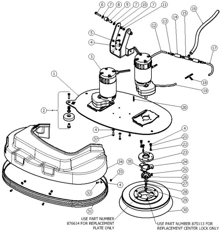 PACIFIC S 32 22 Gallon Mid Size Autoscrubber - Fig 66