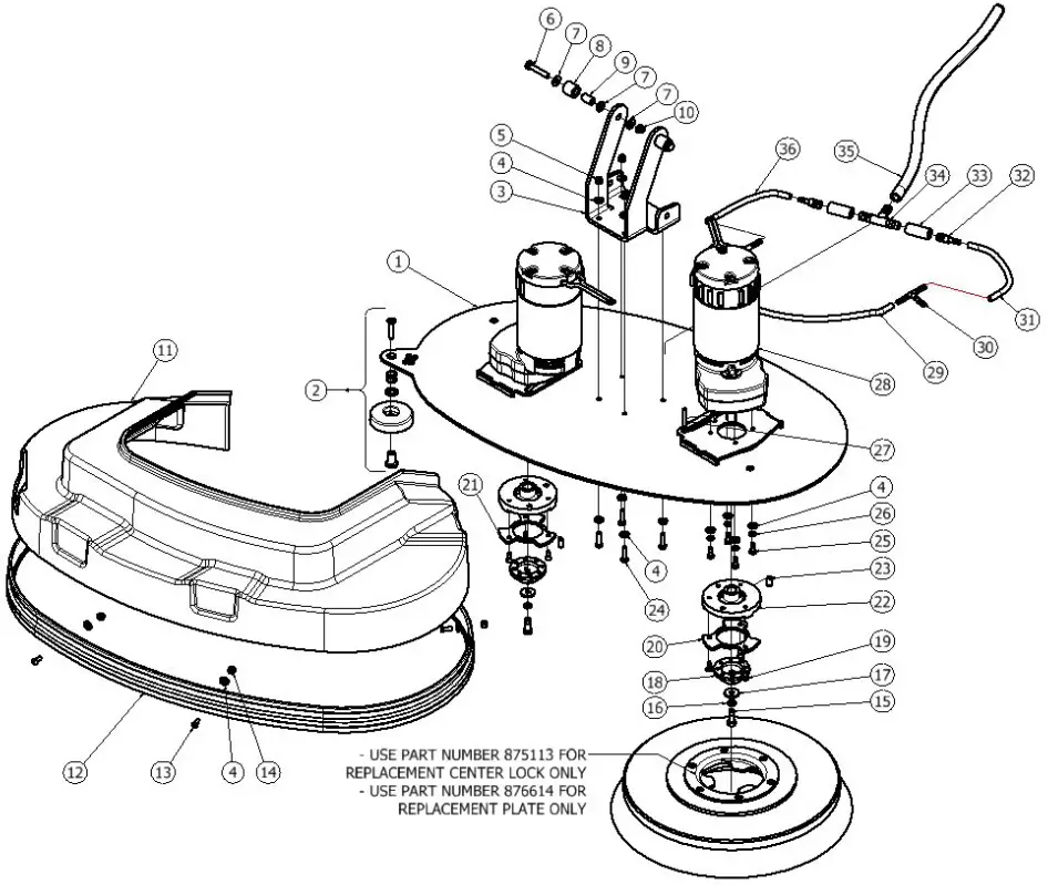 PACIFIC S 32 22 Gallon Mid Size Autoscrubber - Fig 68