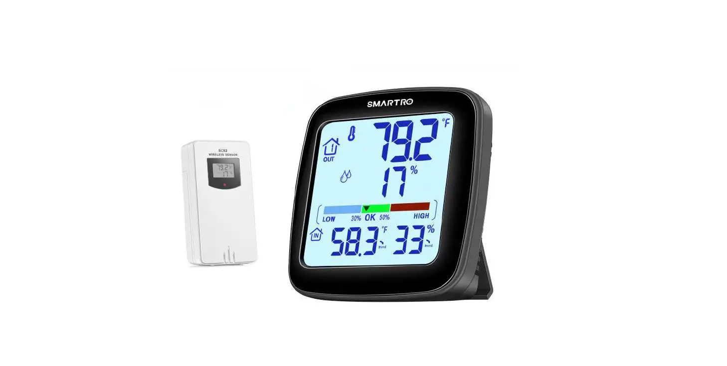Smartro Sc92 Wireless Indoor/outdoor Humidity And Temperature Monitor Instruction Manual Smartro Sc92 Wireless Indoor/outdoor Humidity And Temperature Monitor Instruction Manual