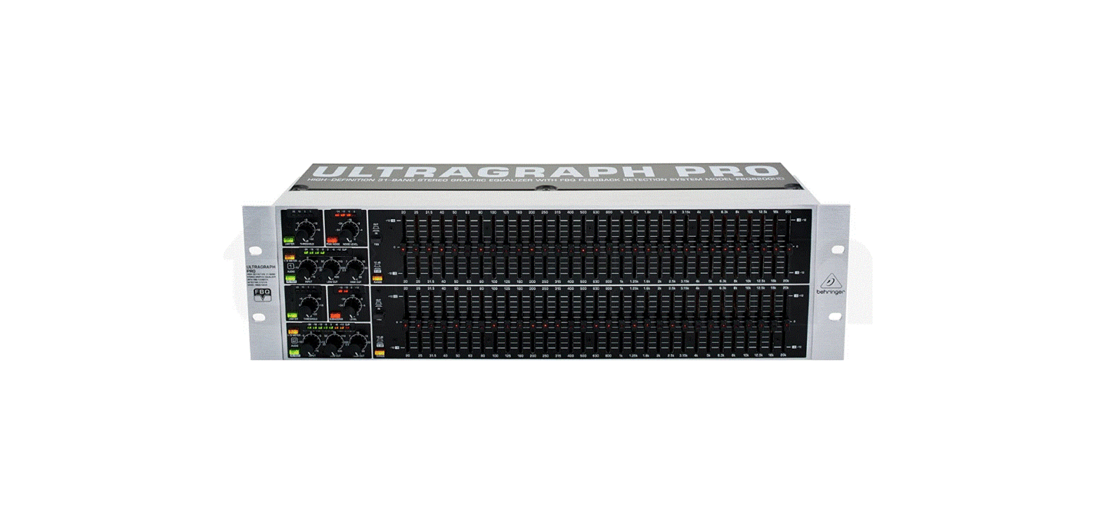 Behringer Fbq6200hd High-definition 31-band And 15-band Stereo Graphic Equalizer With Fbq Feedback Detection System User Guide