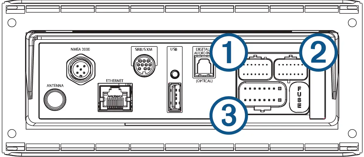 GARMIN Apollo RA770 Marine Entertainment System 023