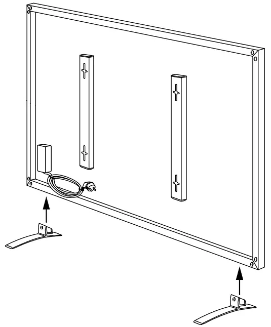 Mounting the feet – for TIH 300 S and TIH 400 S