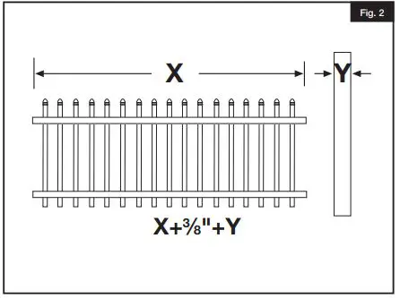 FREEDOM Newport 3×8 Decorative Panel Installation Guide - Figure 2