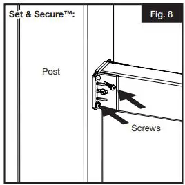 FREEDOM Newport 3×8 Decorative Panel Installation Guide - Figure 8