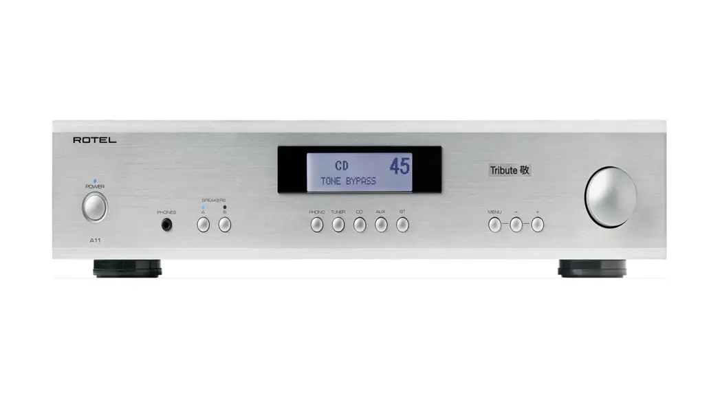 Rotel A11 Tribute Stereo Integrated Amplifier Owner's Manual Rotel A11 Tribute Stereo Integrated Amplifier Owner's Manual