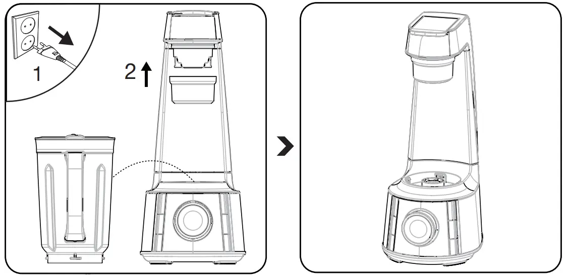 beko TBV8106BX Vacuum Blender - bacteria breeding