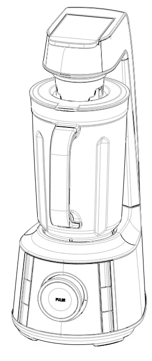 beko TBV8106BX Vacuum Blender