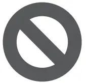 Prohibition Symbol
