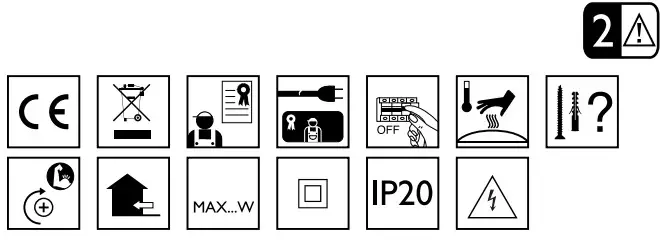 ideal lux 140902 Mood Pl1 D09 Square Ceiling Lamp - icon5