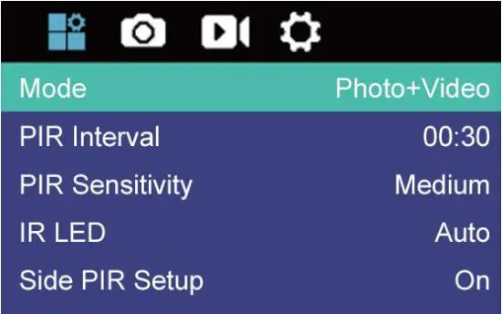 FIG 6 SYSTEM SETTINGS